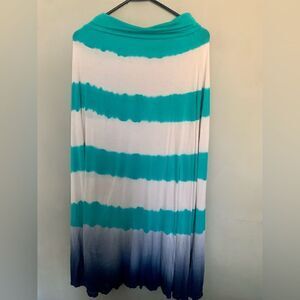 Maxi shirt tie dye